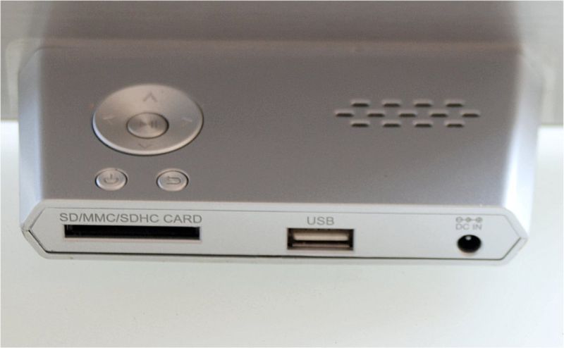 HAMA Digitaler Bilderrahmen 8SLB Slim Steel