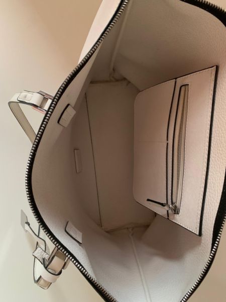 Handtasche Celvin Klein, weiß, wie neu