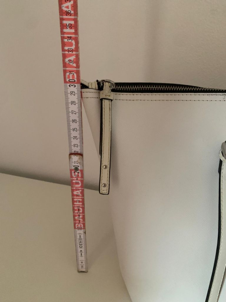 Handtasche Celvin Klein, weiß, wie neu