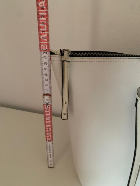 Handtasche Celvin Klein, weiß, wie neu