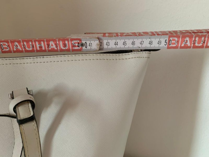 Handtasche Celvin Klein, weiß, wie neu