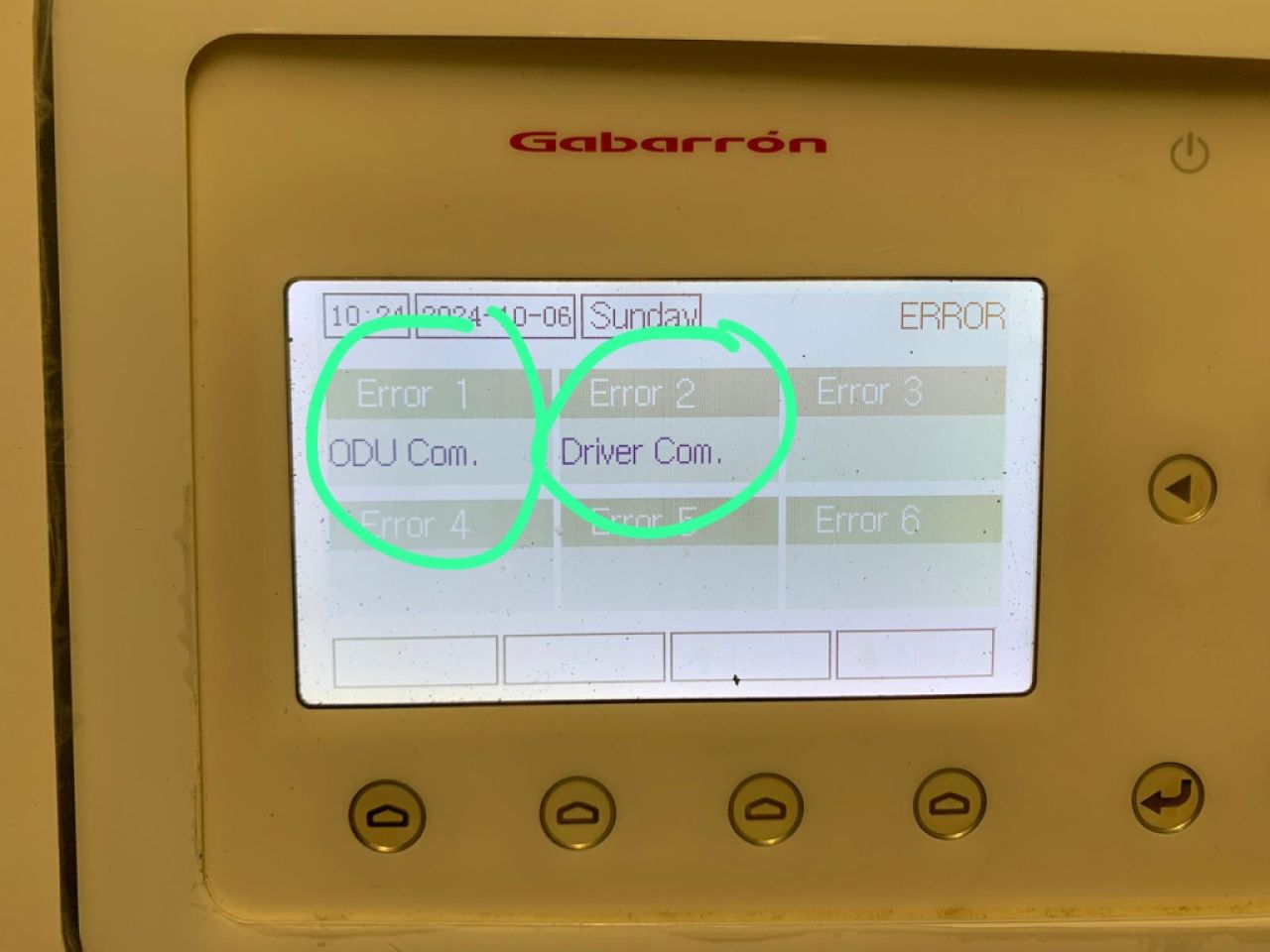 Handwerker gesucht, der sich mit Gabarron Heizungen auskennt .