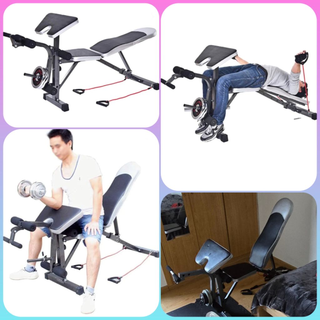 Hantelbank,Fitness-Station,Home-Gym,Kraftsport,wie Neu