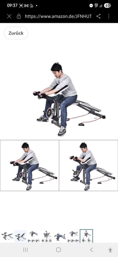 Hantelbank,Fitness-Station,Home-Gym,Kraftsport,wie Neu