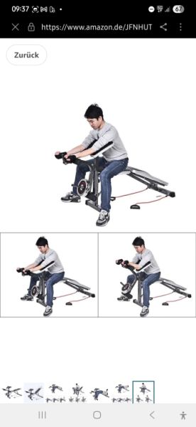 Hantelbank,Fitness-Station,Home-Gym,Kraftsport,wie Neu