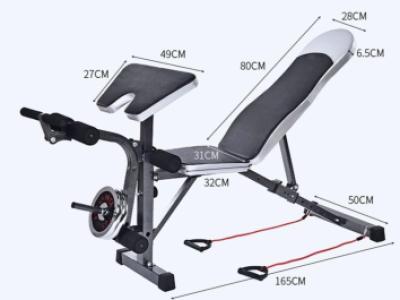 Hantelbank,Fitness-Station,Home-Gym,Kraftsport,wie Neu
