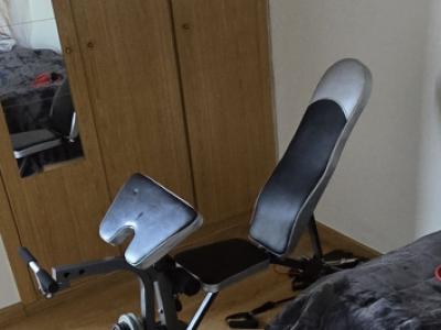 Hantelbank,Fitness-Station,Home-Gym,Kraftsport,wie Neu