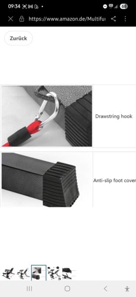 Hantelbank,Fitness-Station,Home-Gym,Kraftsport,wie Neu