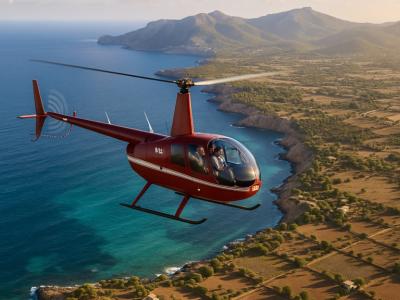 Helikopterrundflüge über Mallorca – privat zum Selbstkostenpreis