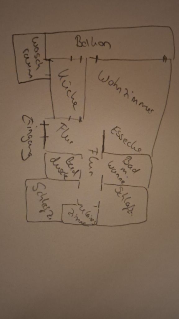 Helle 3 zimmer wohnung in Llucmajor