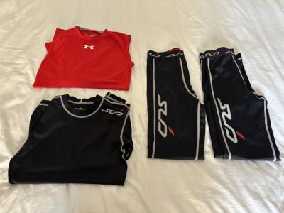 Herren Medium Sport-Compression-Tops und Leggings - PACK