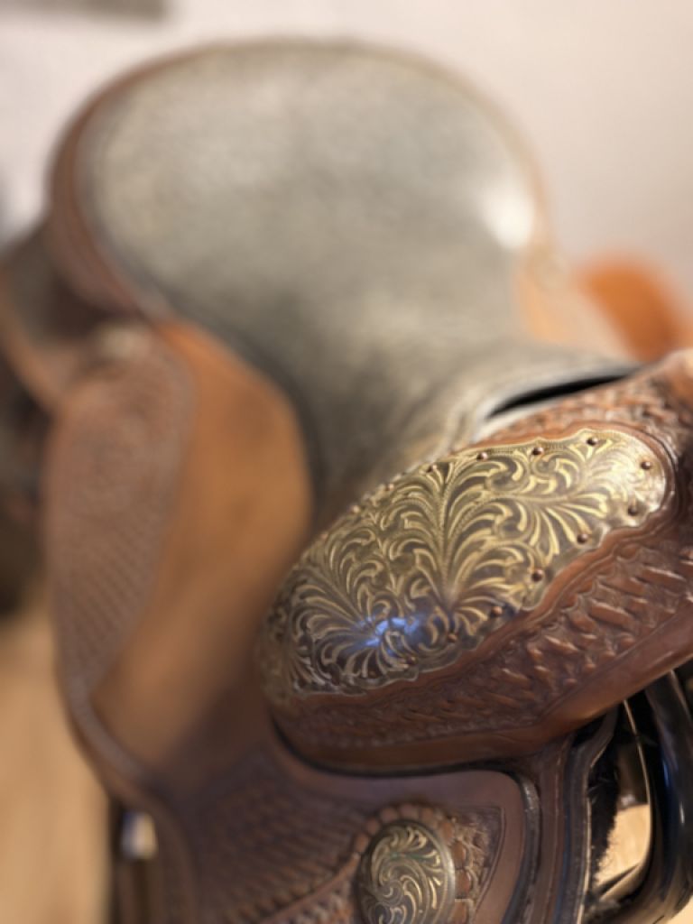 High-End Western-Sattel – Handgefertigt, Ausgezeichneter Zustand
