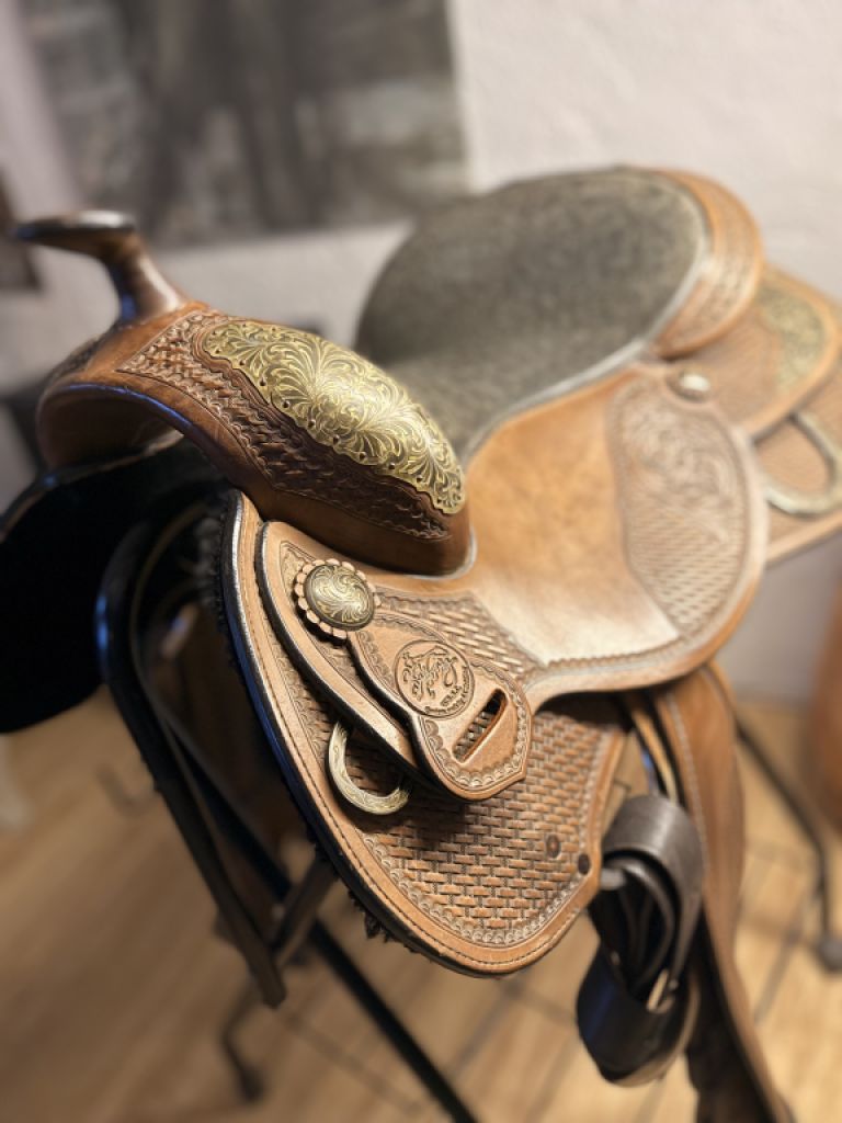 High-End Western-Sattel – Handgefertigt, Ausgezeichneter Zustand
