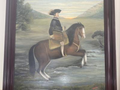 Historische Gemälde Artà Vintage Holzrahmen spanische Kunst