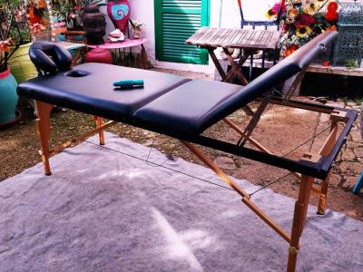 Hochwertige mobile Massageliege