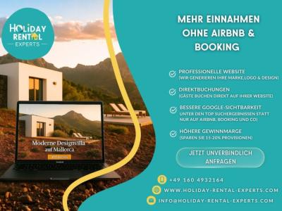 Holiday Rental Experts – Professional consulting for holiday rentals in Mallorca.