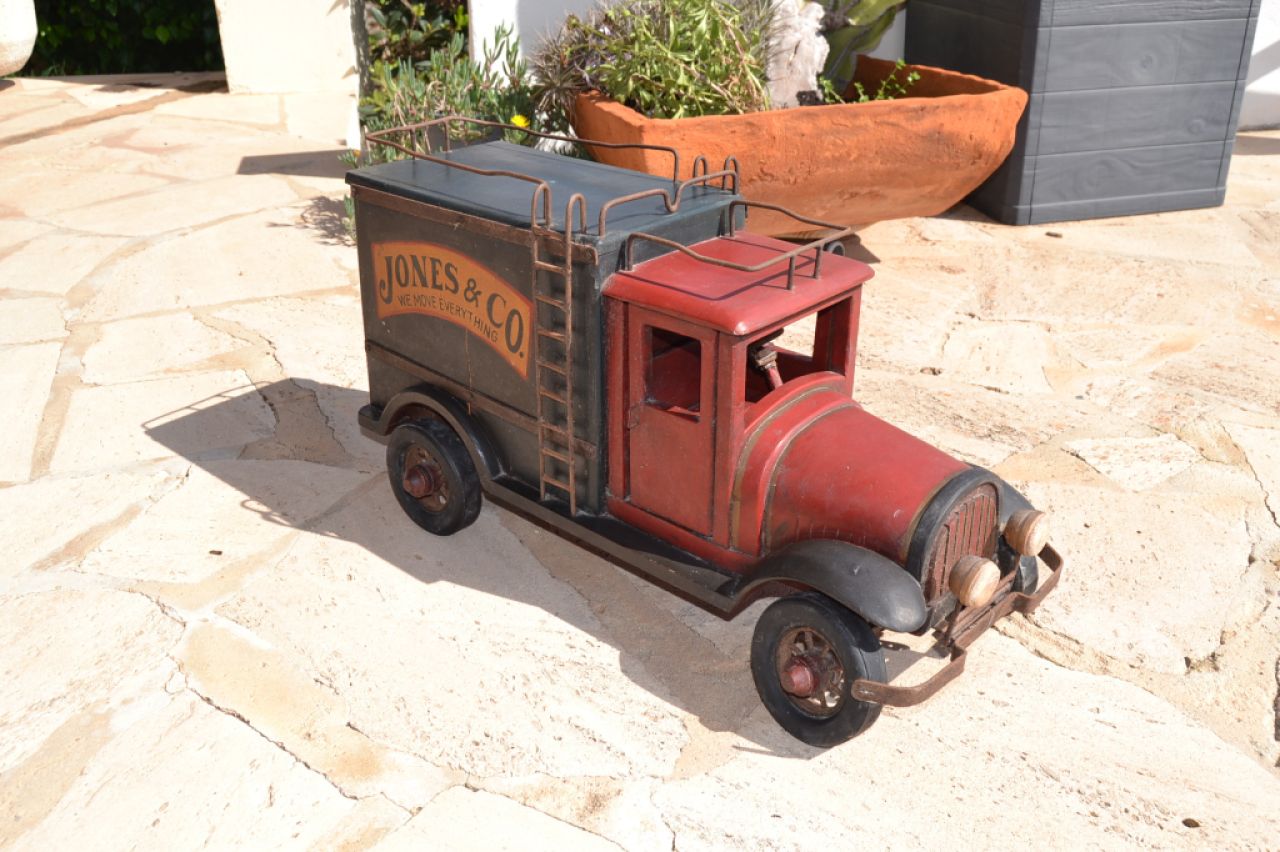 Holz LKW Vintage 50er Jahre Stil - Dekoration - "Jones & Co"