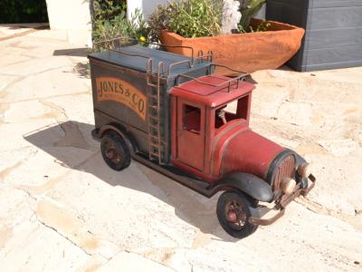 Holz LKW Vintage 50er Jahre Stil - Dekoration - "Jones & Co"