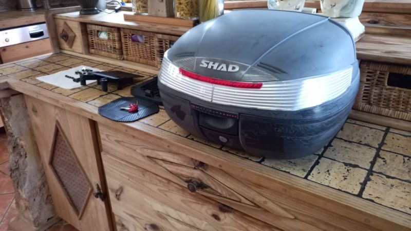 Honda 125 PCX Roller Scooter Gepäckträger Halterung und Topcase Motorcase  von SHAD