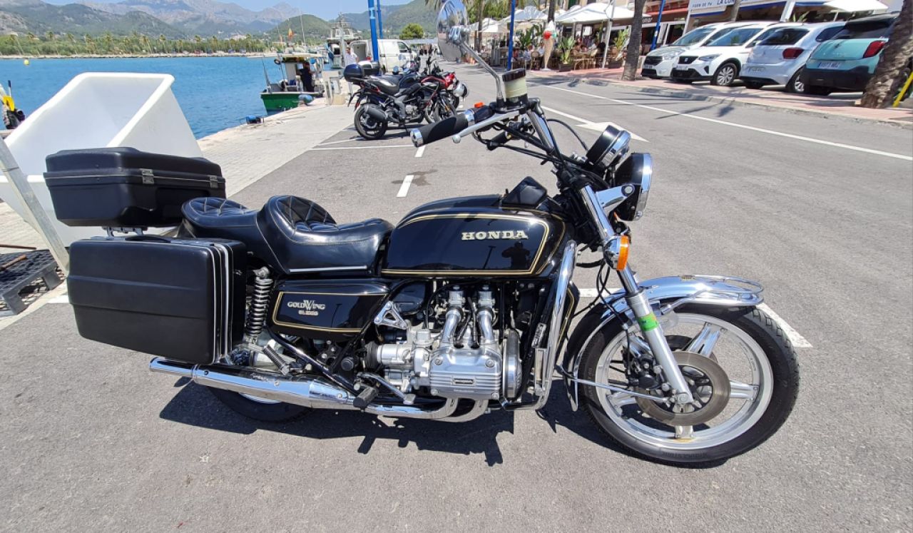 HONDA GoldWing 1000, GL2, Baujahr 1981, Spanische Zulassung, H-Kennzeichen, Restauriert, Mallorca
