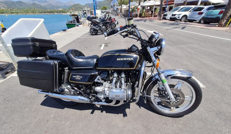 HONDA GoldWing 1000, GL2, Baujahr 1981, Spanische Zulassung, H-Kennzeichen, Restauriert, Mallorca
