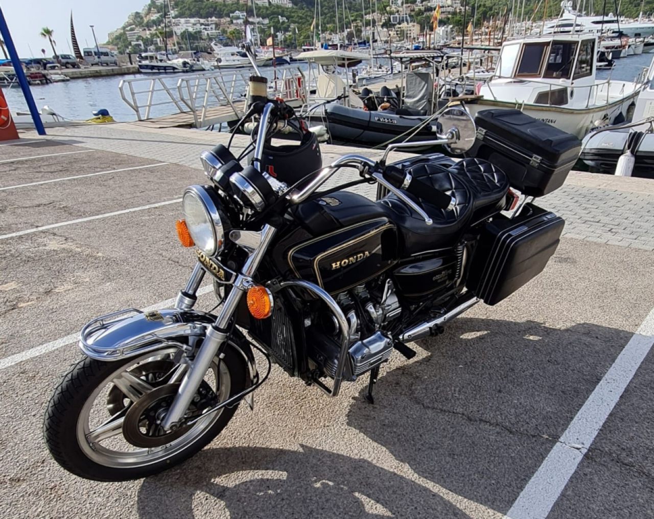 HONDA GoldWing 1000, GL2, Baujahr 1981, Spanische Zulassung, H-Kennzeichen, Restauriert, Mallorca