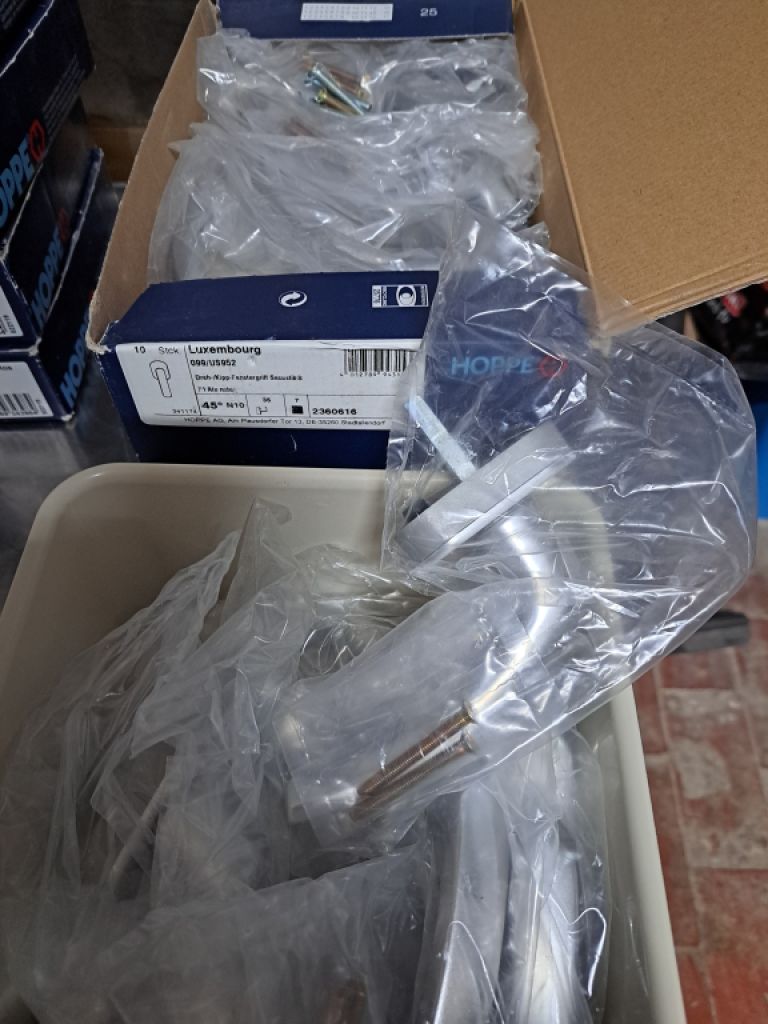 Hoppe window handles