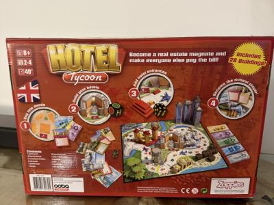 Hotel Tycoon | Family Game | Board Game | 2-4 players | From 8+ years | 45+ minutes | Awesome condit