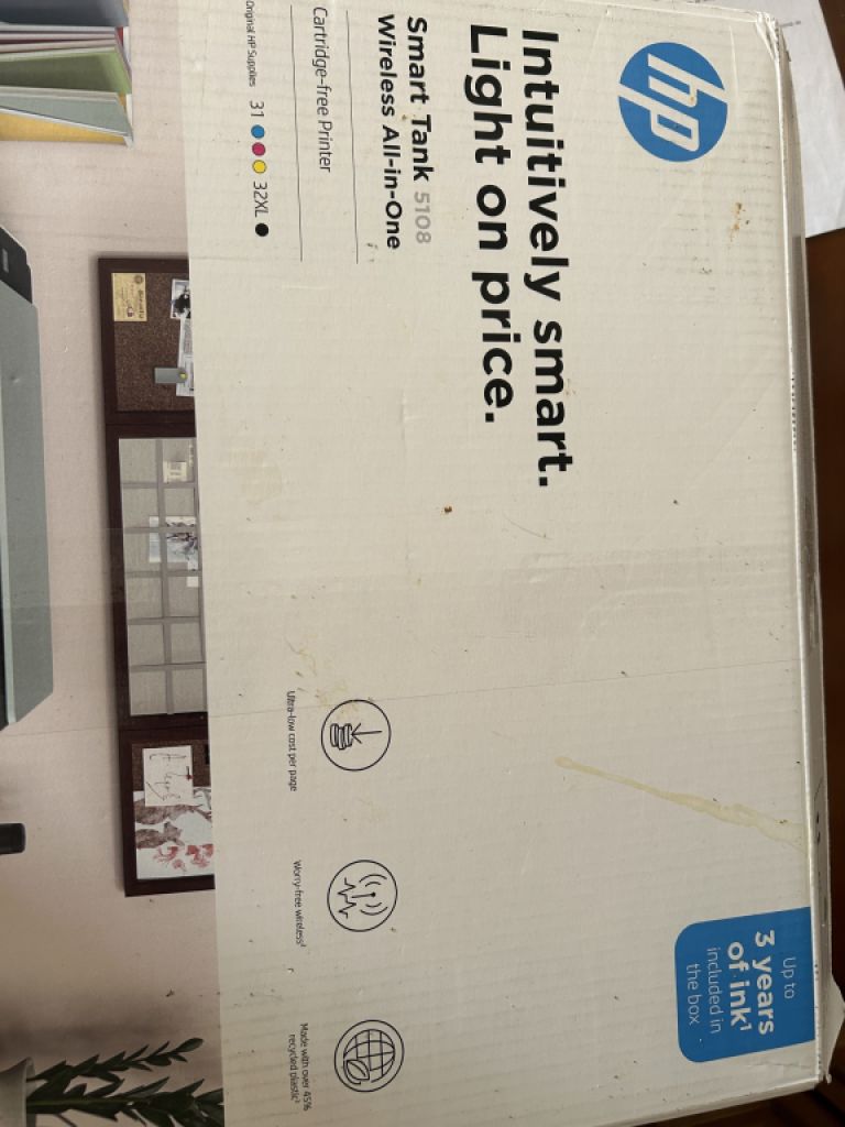 HP printer new Smart Tank