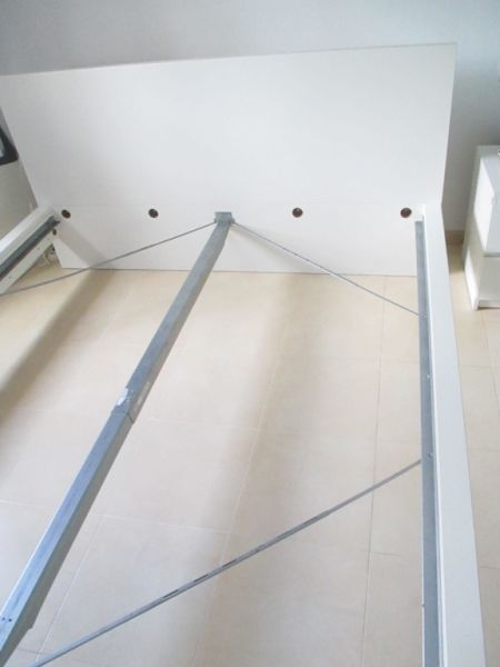 IKEA Malm Doppelbett Bett 180x200 cm Nachtschränke Schubläden Matratzen Ikea Topper TUDDAL