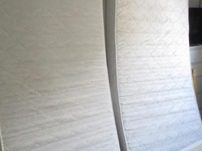 IKEA Malm Doppelbett Bett 180x200 cm Nachtschränke Schubläden Matratzen Ikea Topper TUDDAL