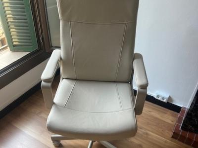 IKEA MILLBERGET swivel chair, Murum beige / office chair