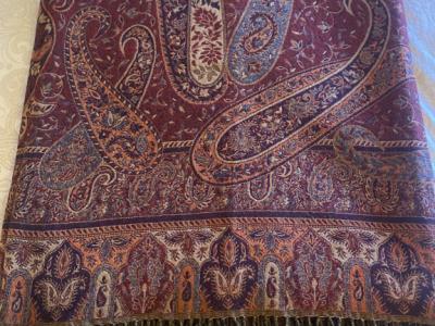 Manta de lana india 220 x 250 cm