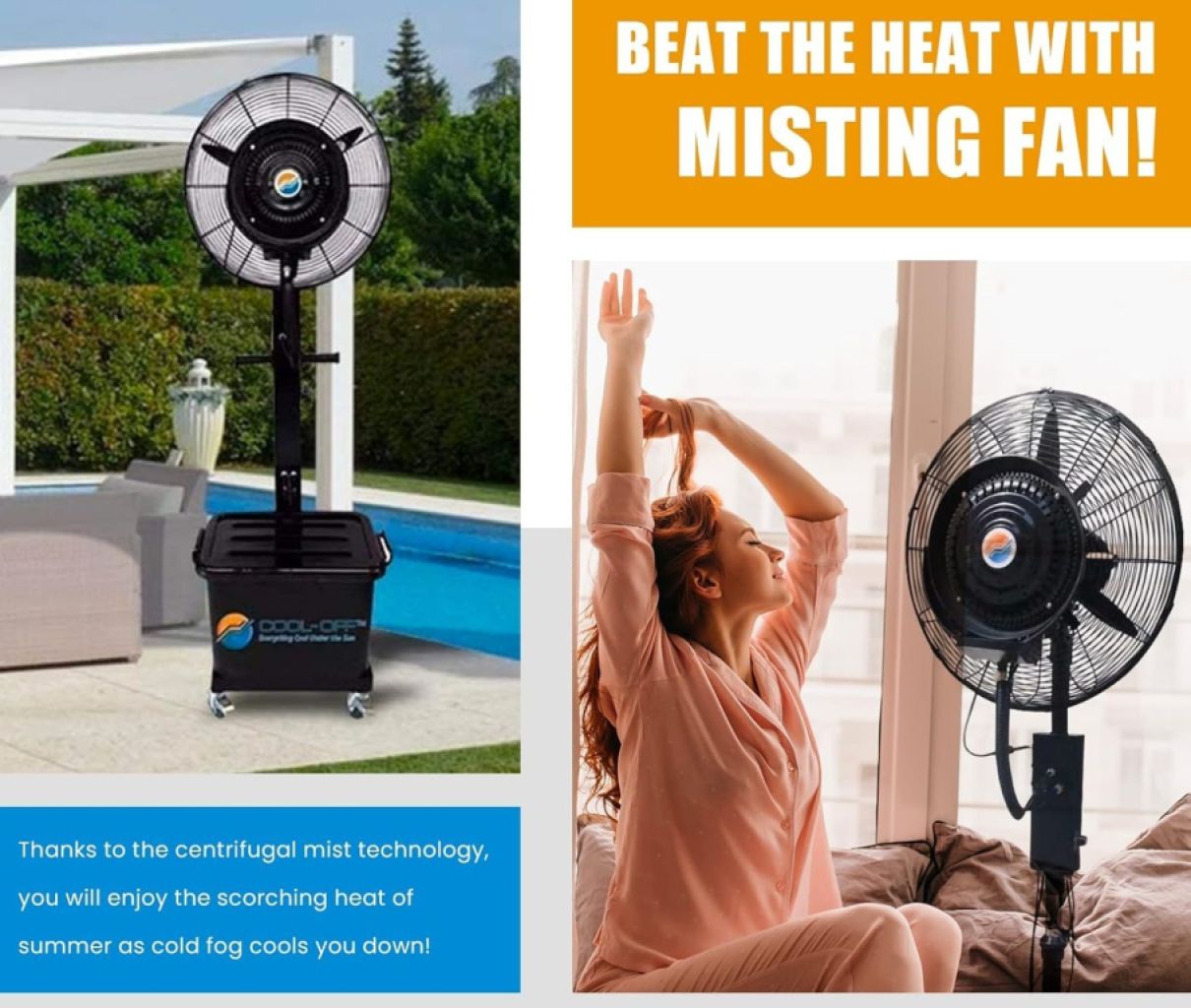 Industrieller Vernebelungsventilator - 650 mm