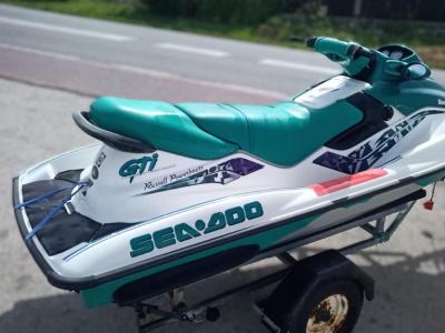 Jet Ski Sea Doo GTI Bombardier Seadoo m. Trailer
