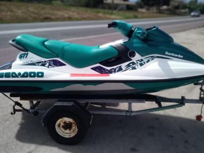 Jet Ski Sea Doo GTI Bombardier Seadoo m. Trailer