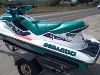 Jet Ski Sea Doo GTI Bombardier Seadoo m. Trailer