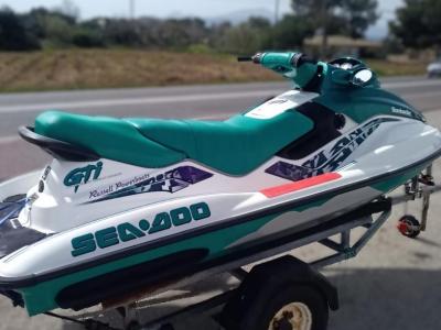 Jet Ski Sea Doo GTI Bombardier Seadoo m. Trailer