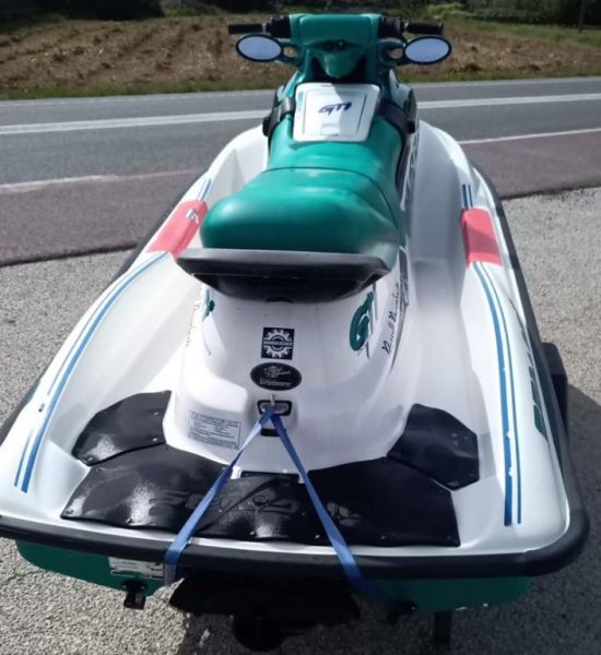 Jet Ski Sea Doo GTI Bombardier Seadoo m. Trailer