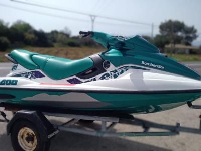 Jet Ski Sea Doo GTI Bombardier Seadoo m. Trailer