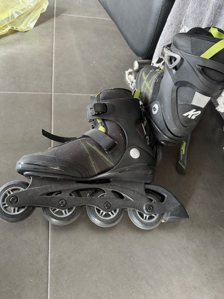 K2 F.I.T 80 PRO Inline Skate Top Zustand Größe 42