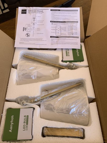 Apliques LED inalámbricos, ¡nuevos!