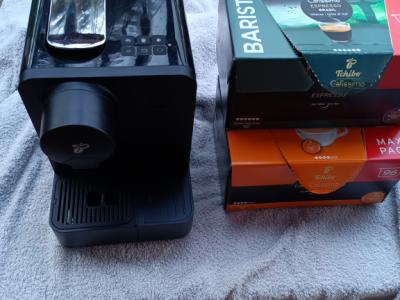 Cápsulas de café con máquina