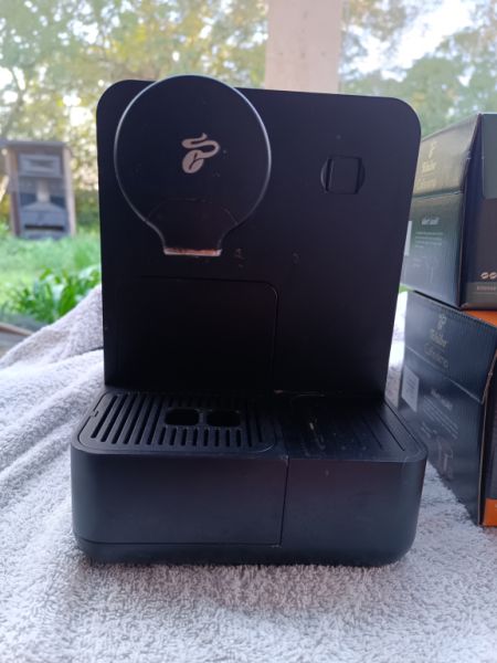 Cápsulas de café con máquina