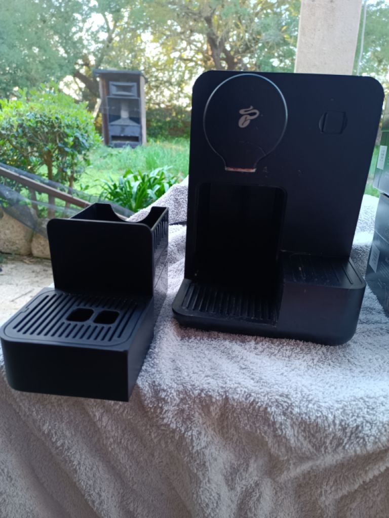 Cápsulas de café con máquina