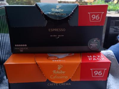 Cápsulas de café con máquina