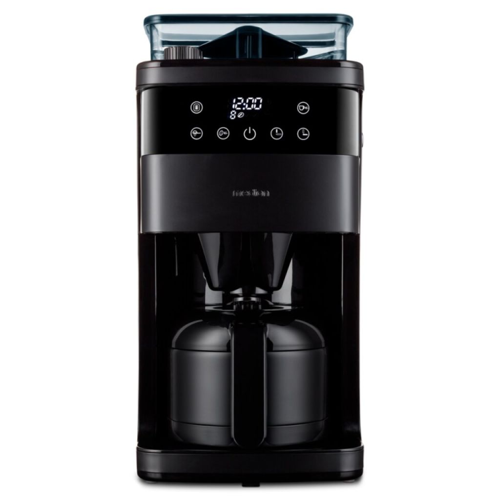 Cafetera con molinillo / MEDION MD 19911 negra