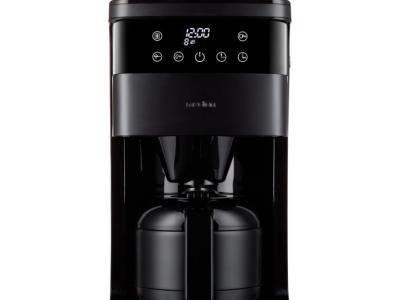 Kaffeemaschine mit Mahlwerk / MEDION MD 19911 schwarz