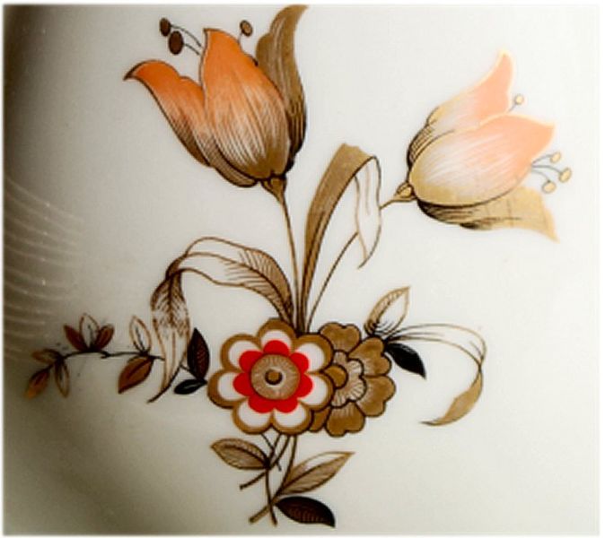 Kaffeeservice,  Teeservice, Porzellan,  Königlich privilegierte Porzellanfabrik Tettau, 40 Teile