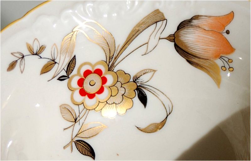 Kaffeeservice,  Teeservice, Porzellan,  Königlich privilegierte Porzellanfabrik Tettau, 40 Teile